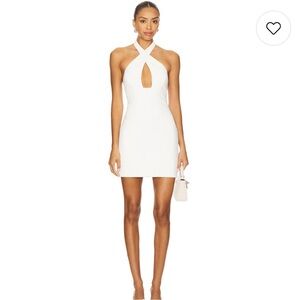 NEW Mother of All Ruth Mini Dress in White
